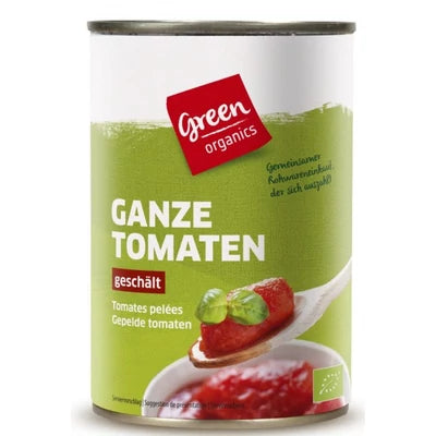 Hámozott paradicsom egész BIO 400g Green