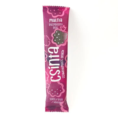 Gyümölcstekercs (málna) 12g Csinta