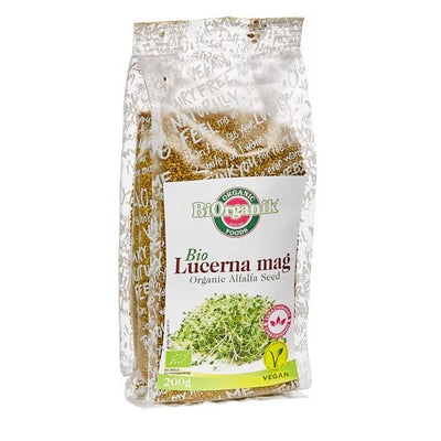 Lucernamag csíráztatásra BIO 200g Biorga