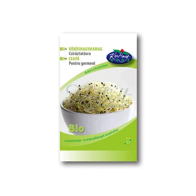 Vöröshagymamag csíráztatásra BIO 15g