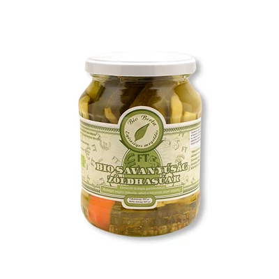 Zöldhasúak savanyúság BIO 640g Berta