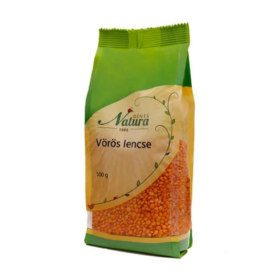 Vöröslencse 500g Natura
