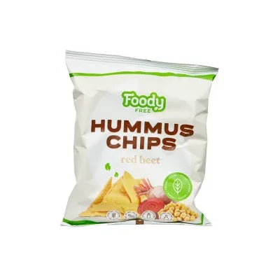 Hummusz chips céklával 50g FoodyFree