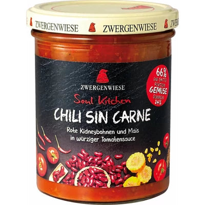 Chili sin Carne Vegán BIO 370g