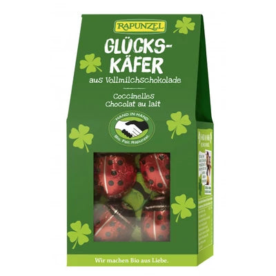 Tejcsokoládé Katicabogár BIO 100g Rapunz