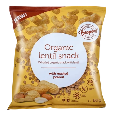 Extrudált lencse (földimogyorós) BIO 60g