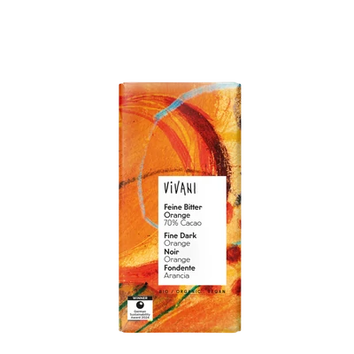 Étcsokoládé narancsolajjal BIO 100g